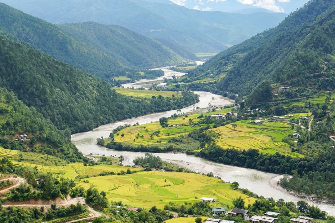 Punakha Valley, Bhutan